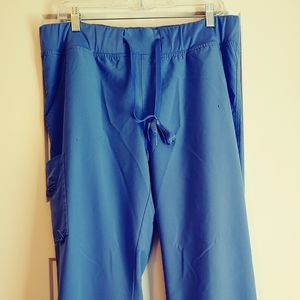 Ceil blue scrub pants